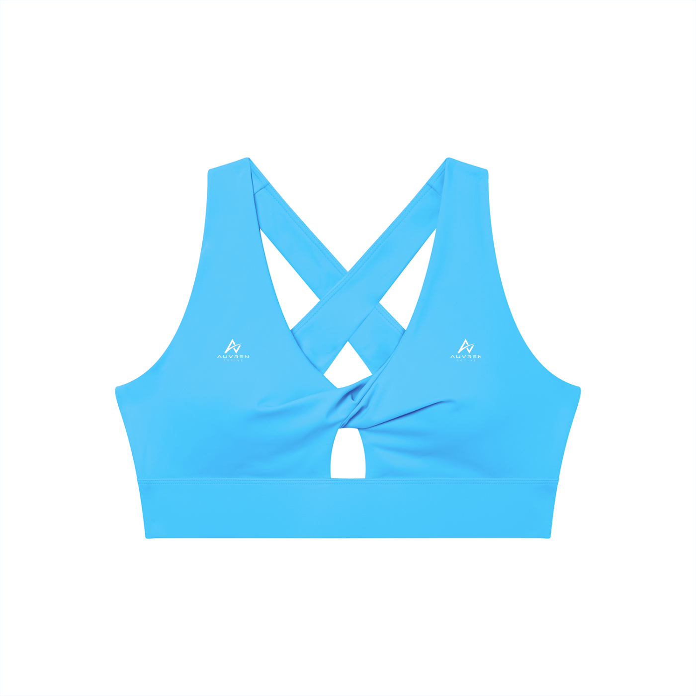 AUVREN Eclipse Twist-Front Sports Bra