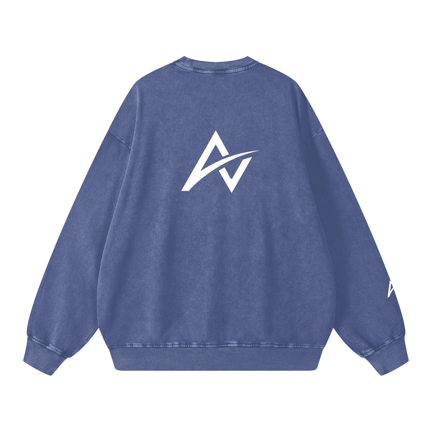 AUVREN Coreline Washed Oversized Crewneck