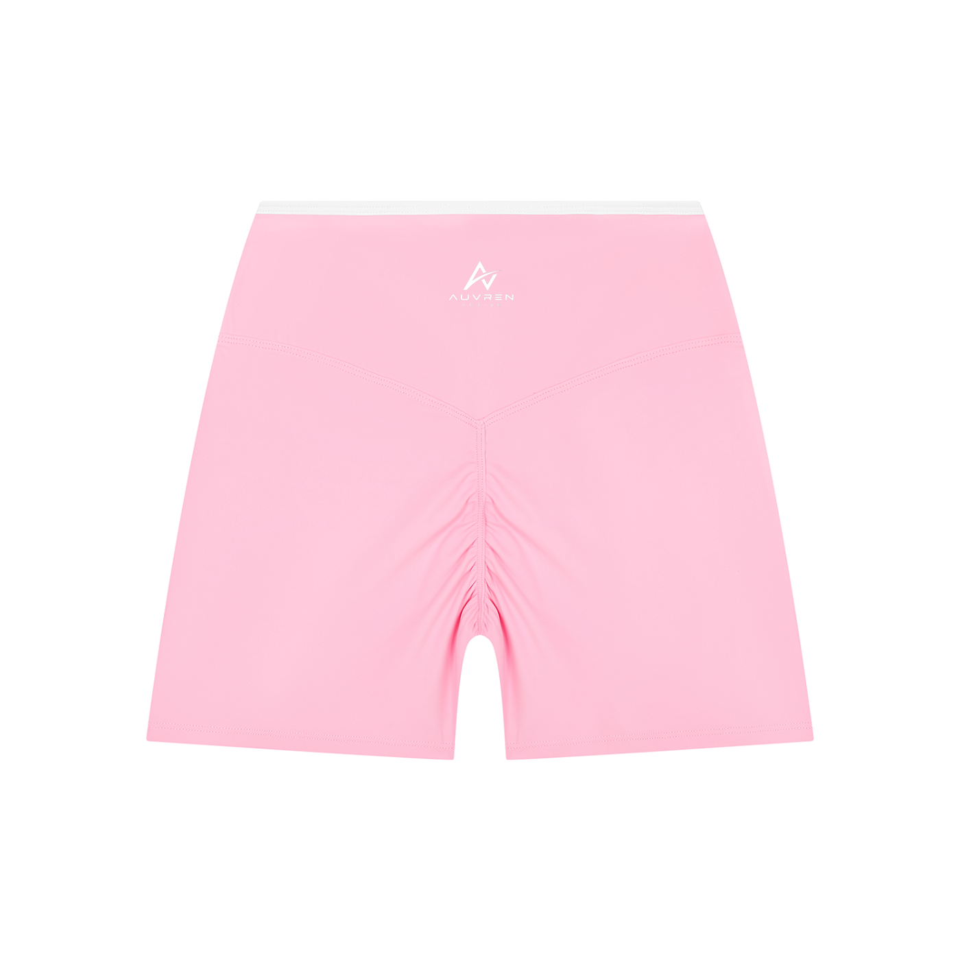 AUVREN Vector Wrap-Waist Biker Shorts