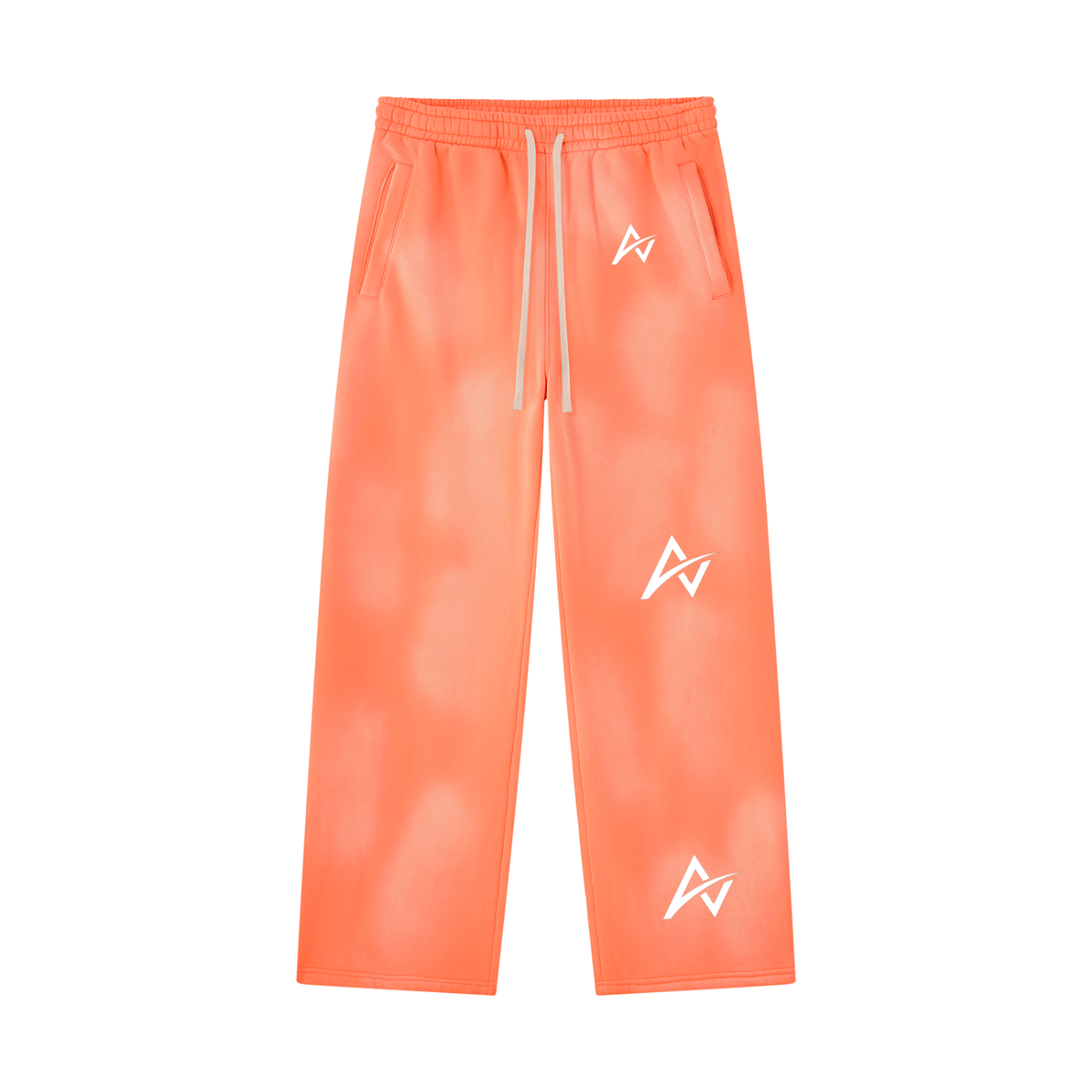 AUVREN Coreline Eclipse-Wash Wide-Leg Joggers