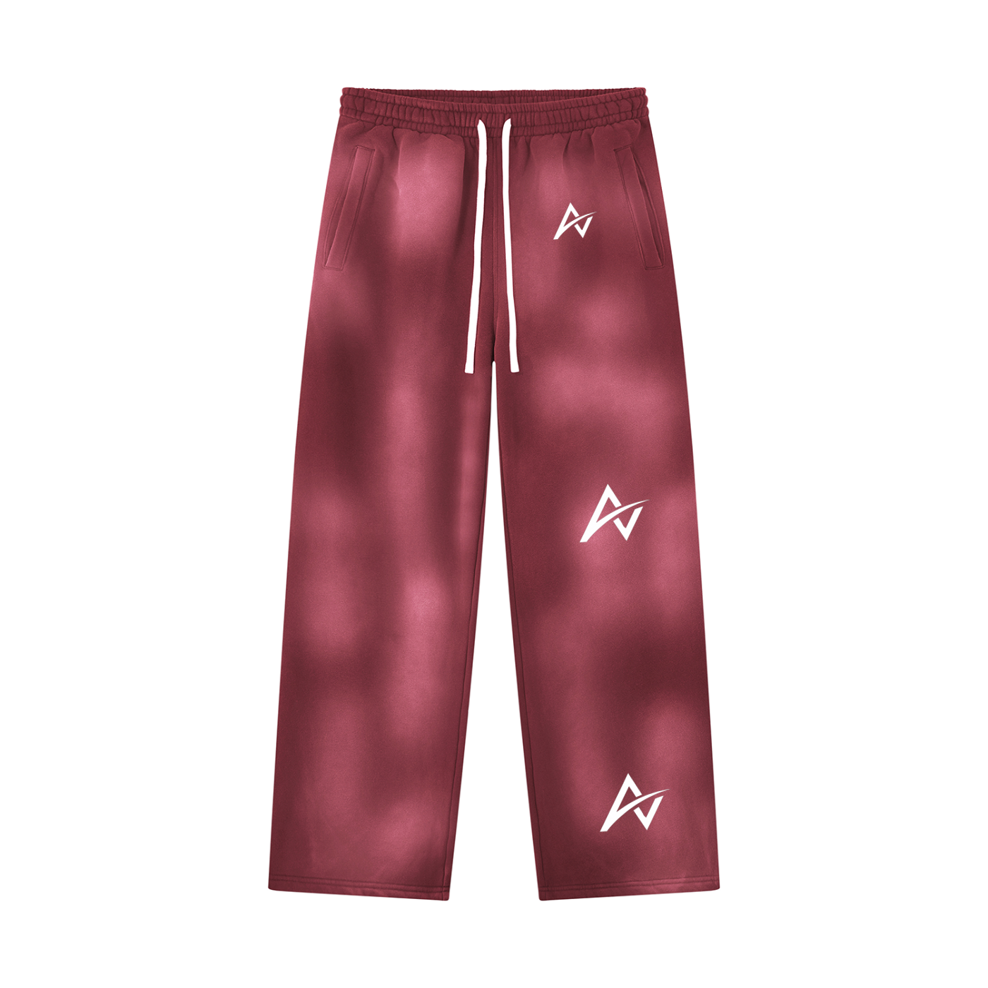 AUVREN Coreline Eclipse-Wash Wide-Leg Joggers