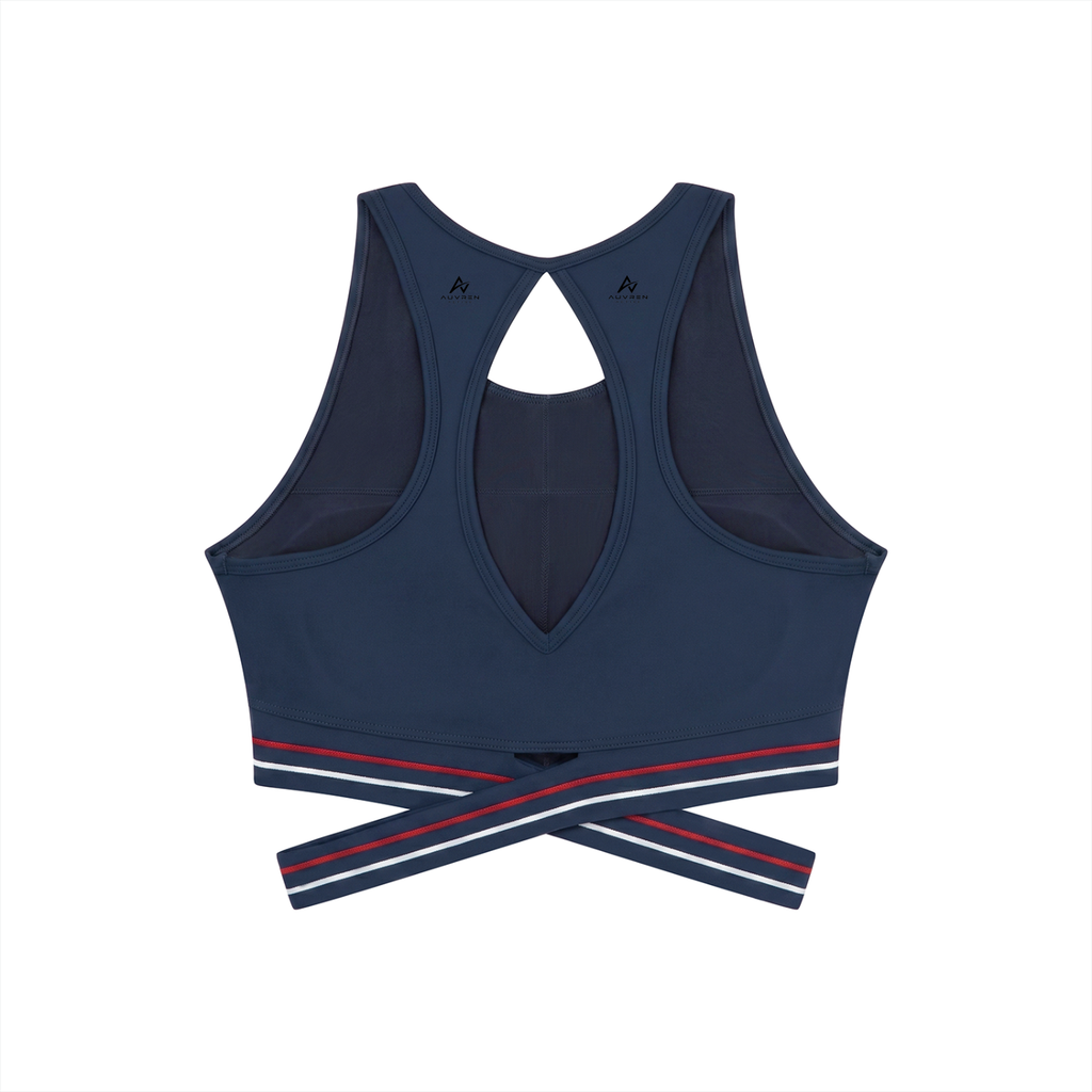 AUVREN Riviera Wrap-Band Sports Bra
