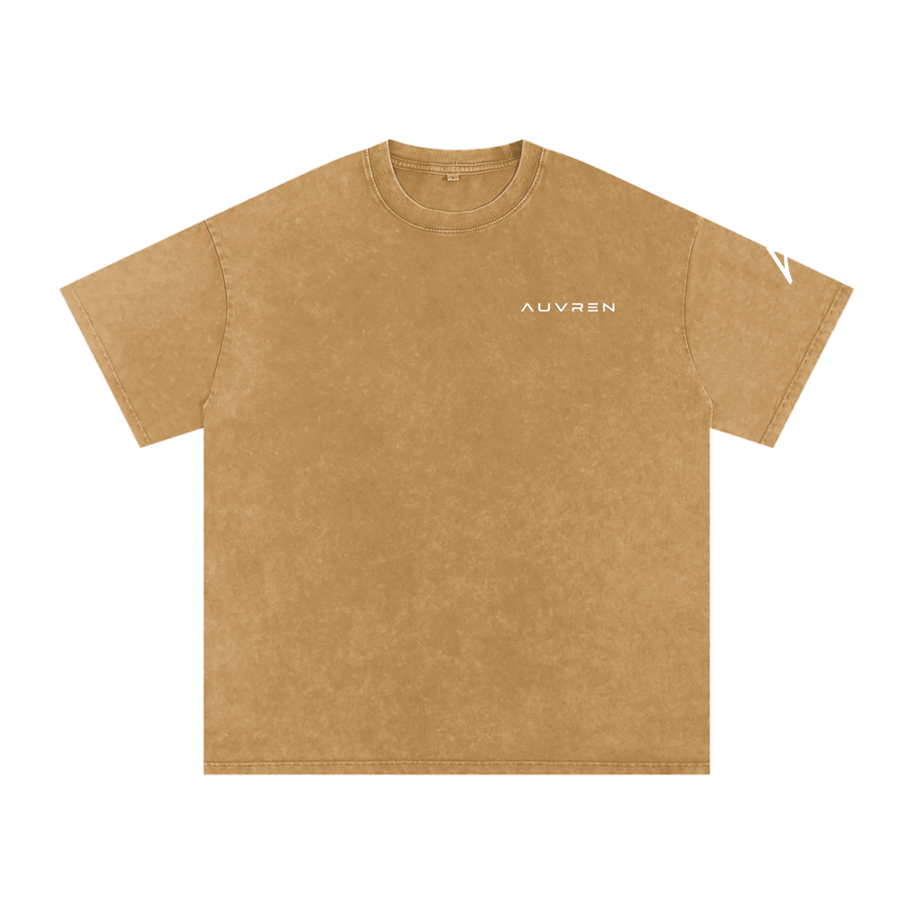 AUVREN Obsidian Wash Oversized Tee