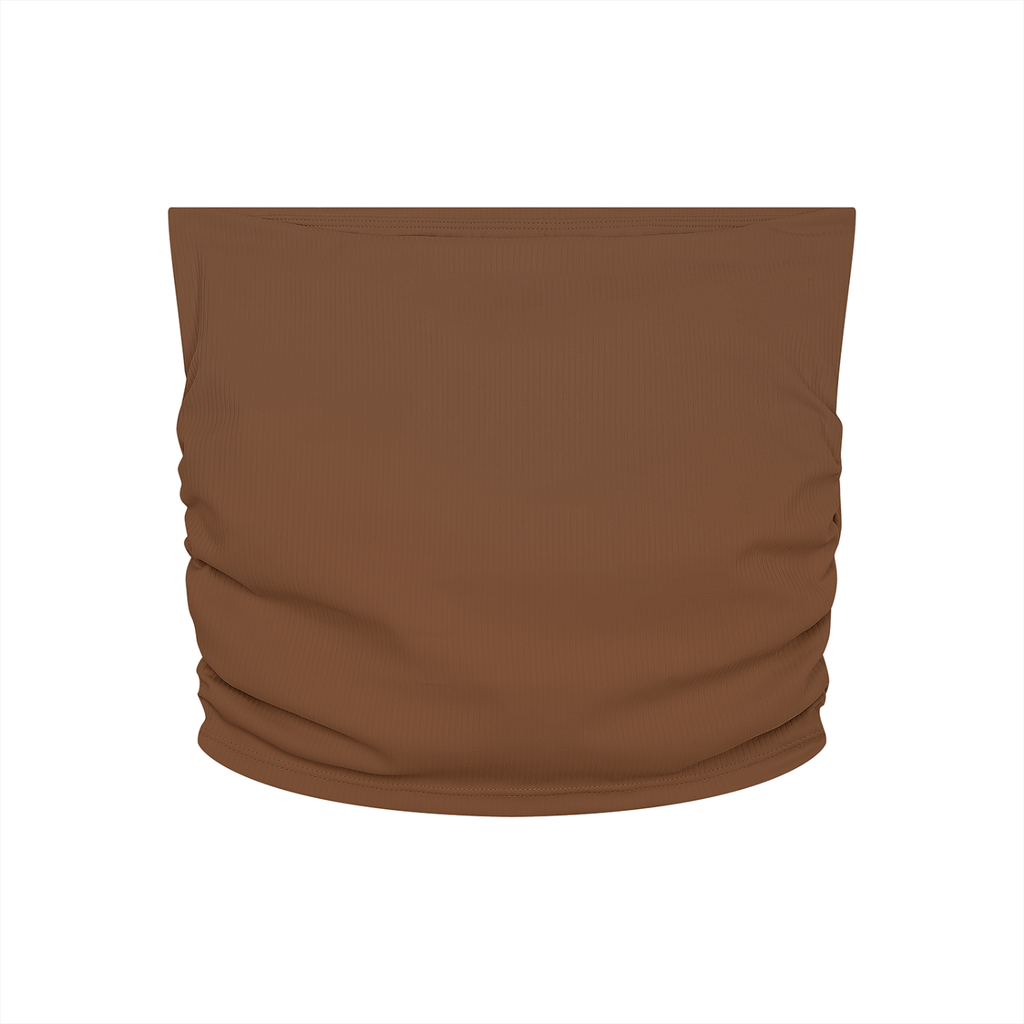 AUVREN Riviera Sculpt Ruched Tube Top