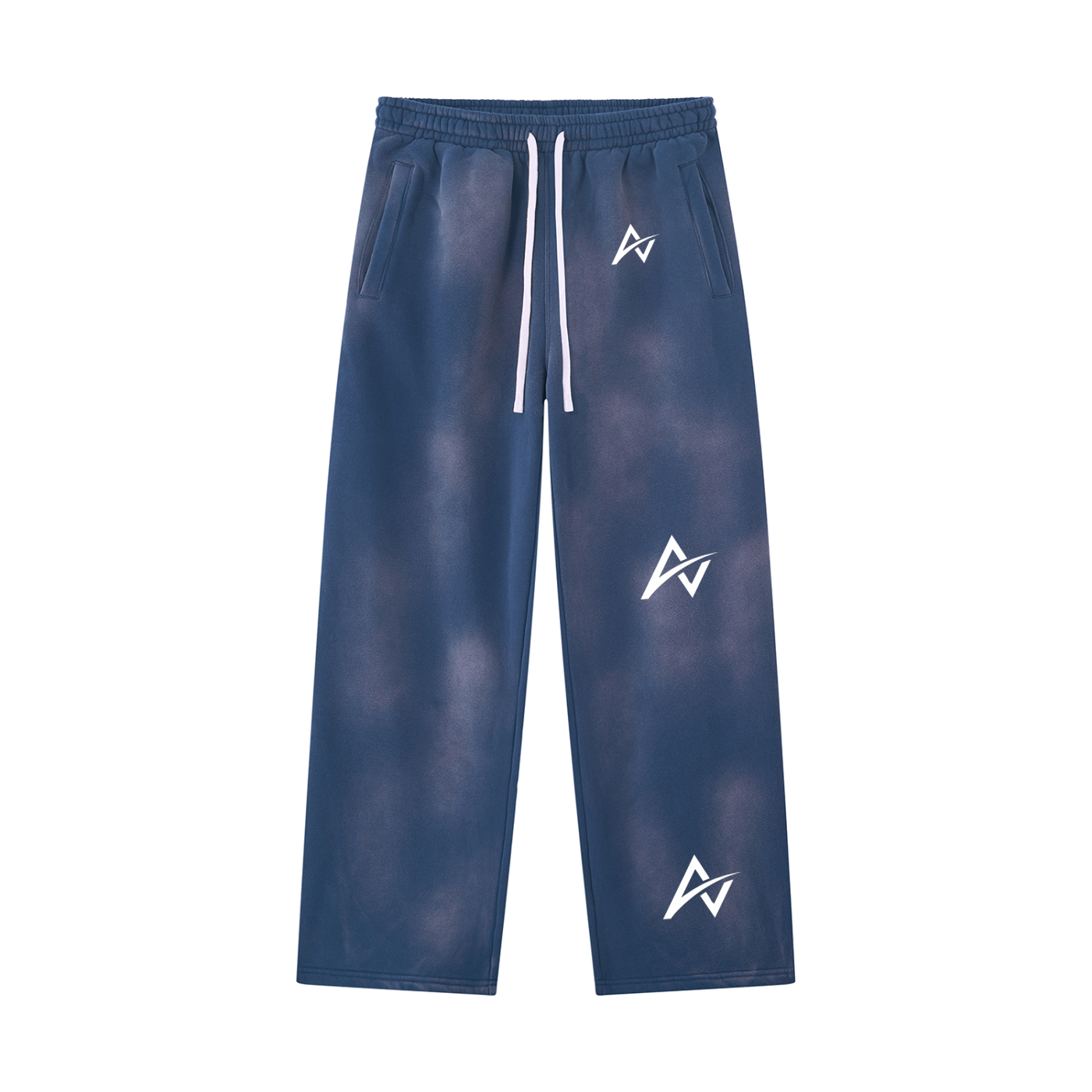 AUVREN Coreline Eclipse-Wash Wide-Leg Joggers