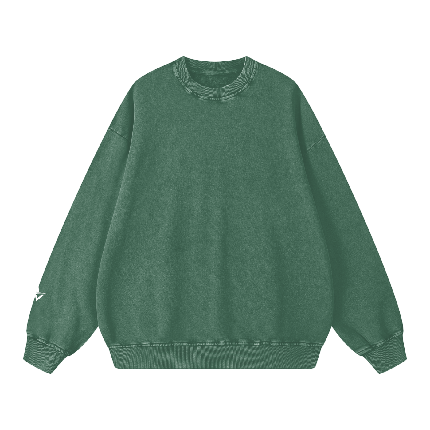 AUVREN Coreline Washed Oversized Crewneck