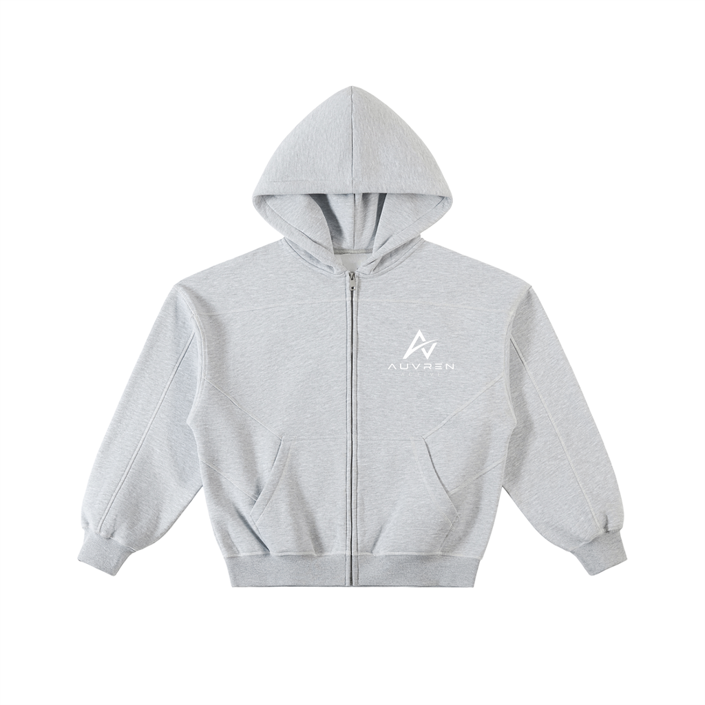 AUVREN Vector Seam Zip Hoodie