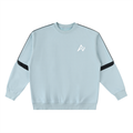 AUVREN Tempo Contrast-Arc Crewneck