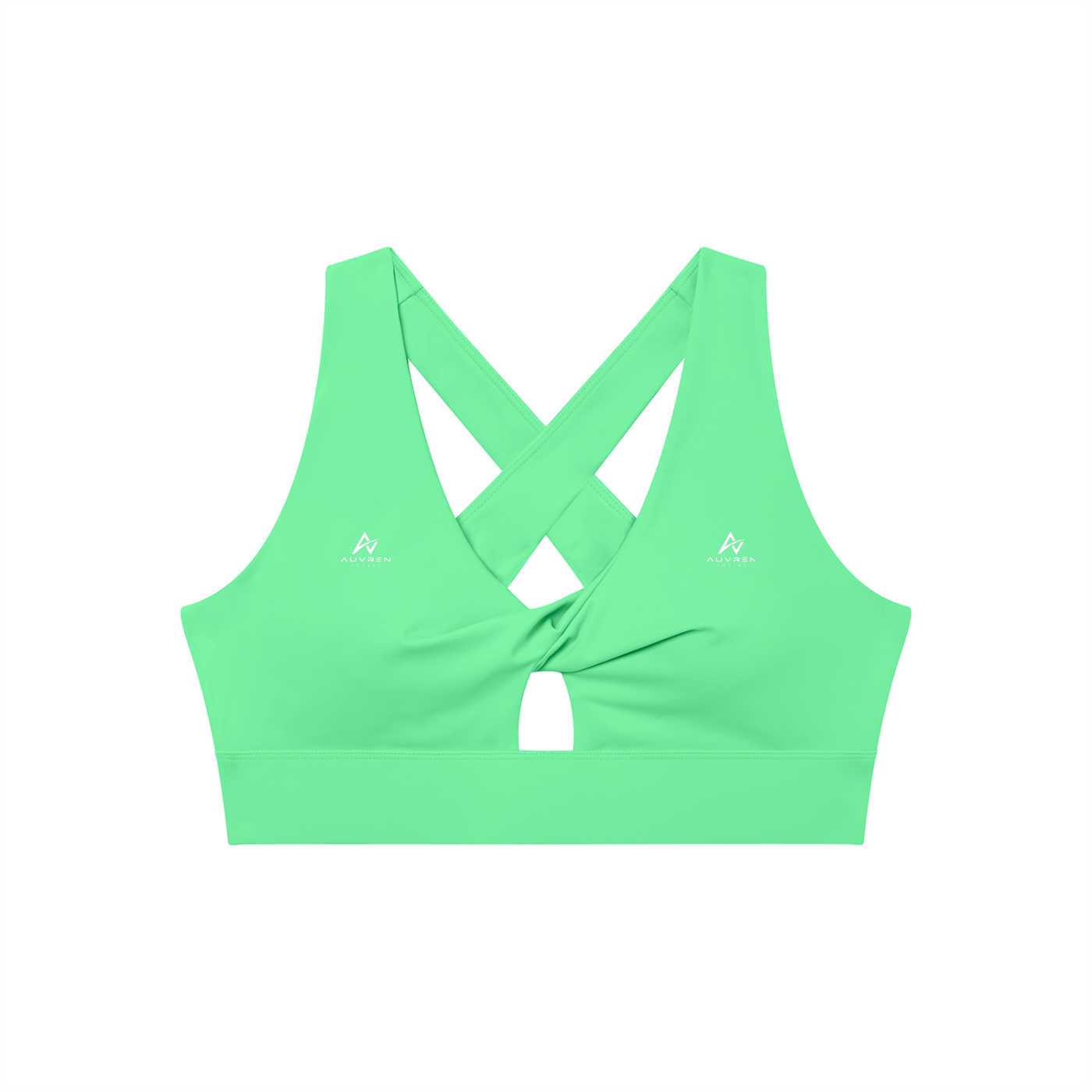 AUVREN Eclipse Twist-Front Sports Bra