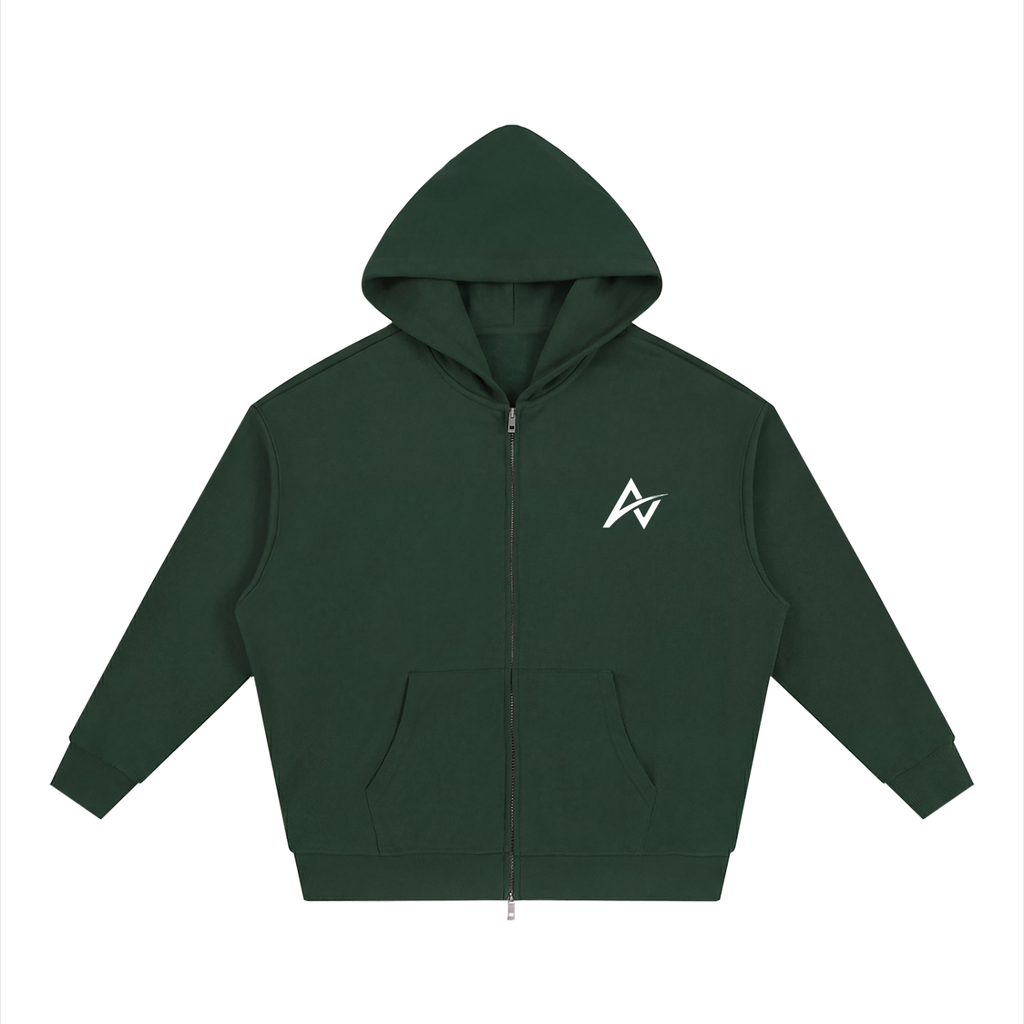 AUVREN Essential Full-Zip Hoodie