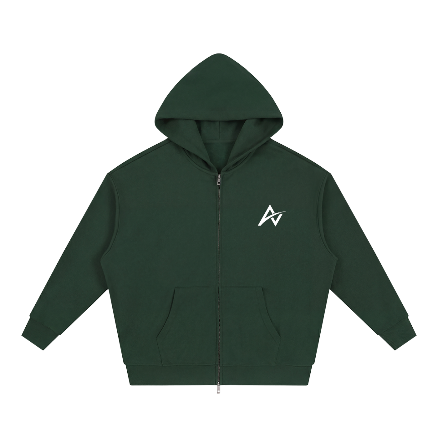AUVREN Essential Full-Zip Hoodie