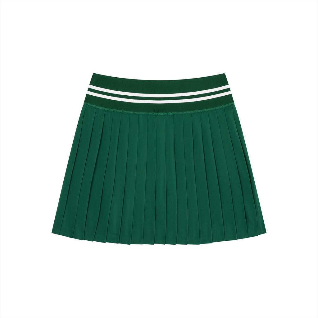 AUVREN Skyline Pleated Court Skirt