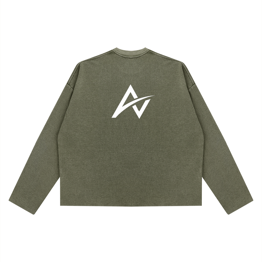 AUVREN Nocturne Oversized Long-Sleeve Tee
