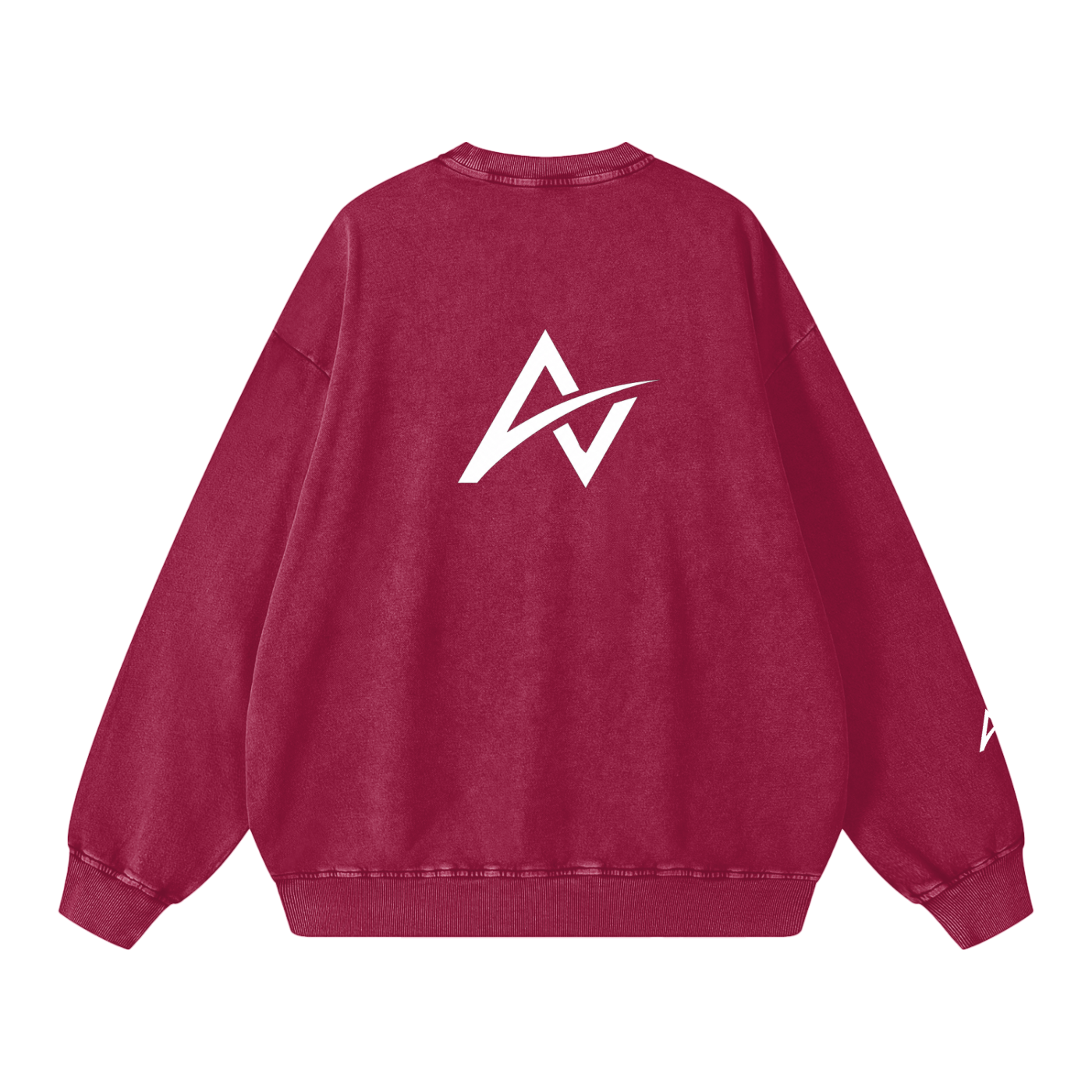 AUVREN Coreline Washed Oversized Crewneck