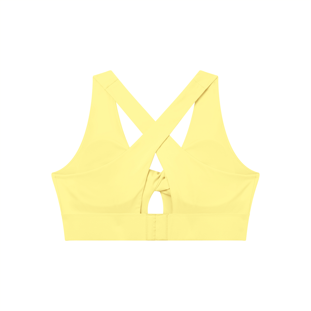 AUVREN Eclipse Twist-Front Sports Bra