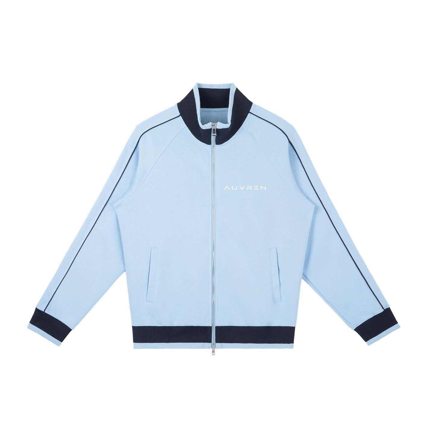 AUVREN Velocity Contrast Track Jacket
