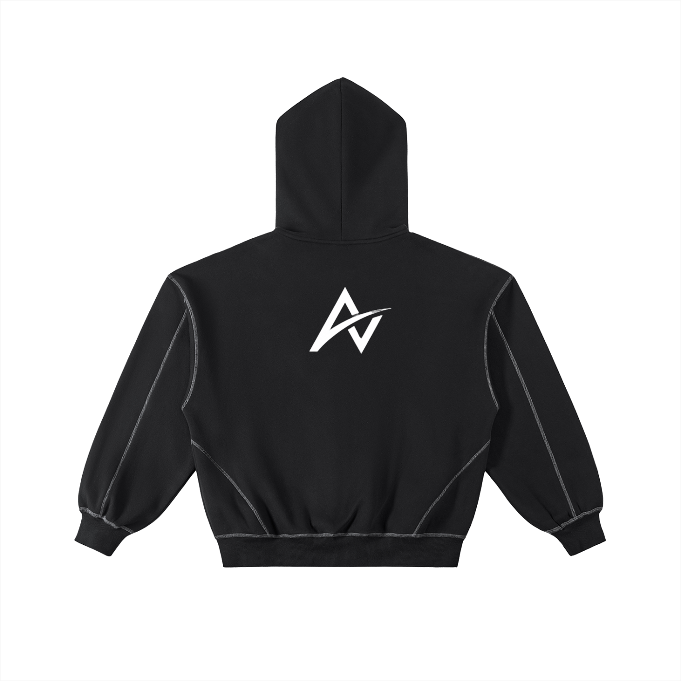 AUVREN Vector Seam Zip Hoodie