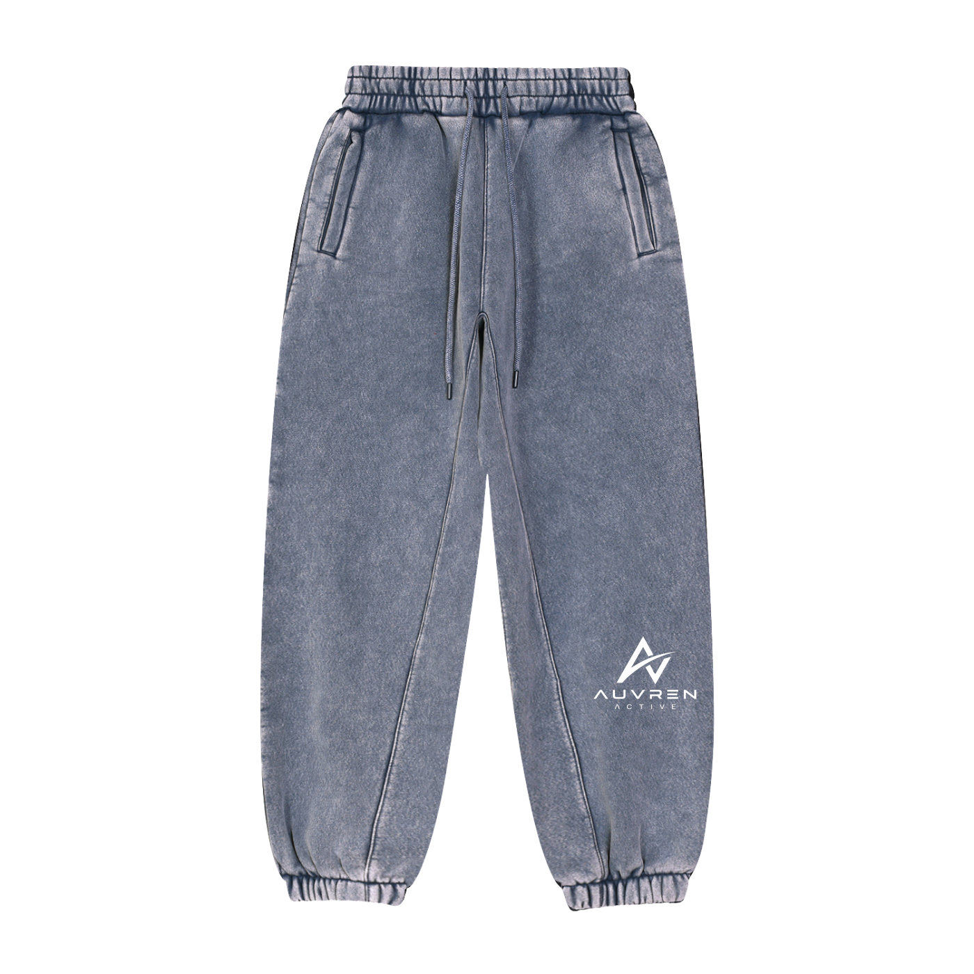 AUVREN Coreline Washed Panel Joggers