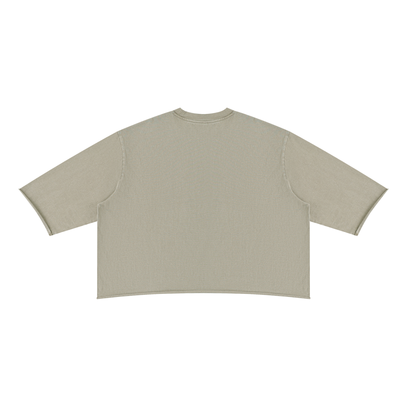 T-shirt crop top à bords francs AUVREN