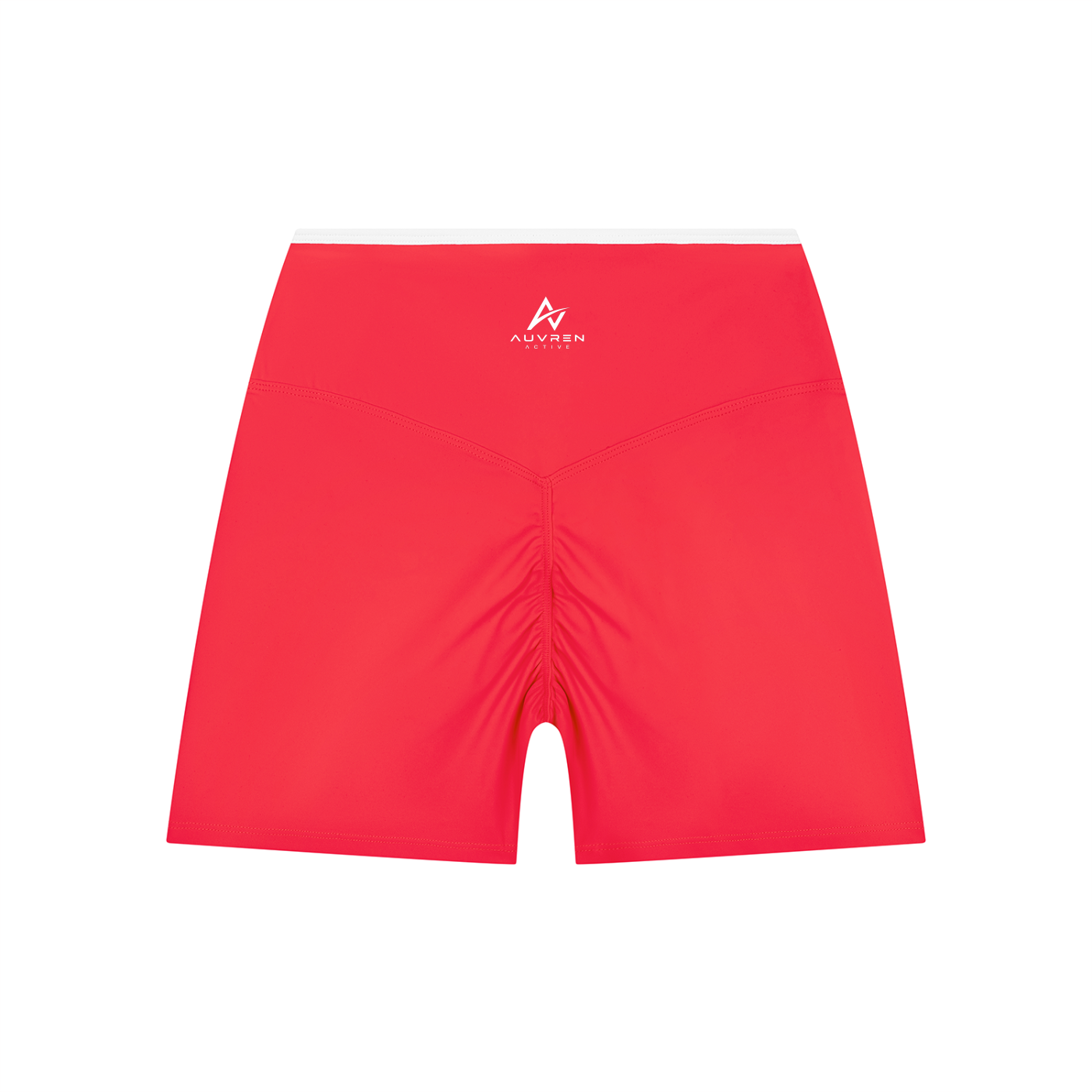 AUVREN Vector Wrap-Waist Biker Shorts