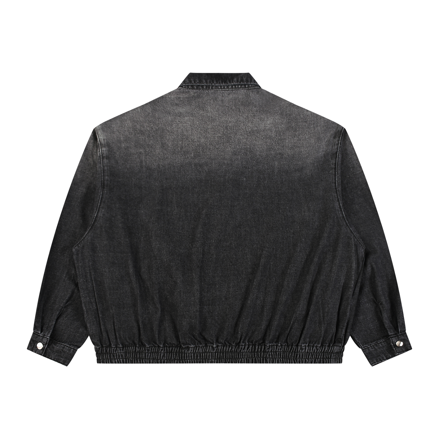 AUVREN Washed Denim Track Jacket