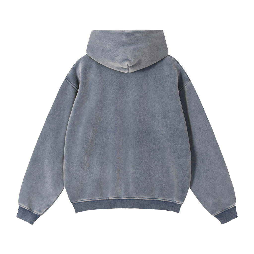 AUVREN Blush Essential Zip Hoodie