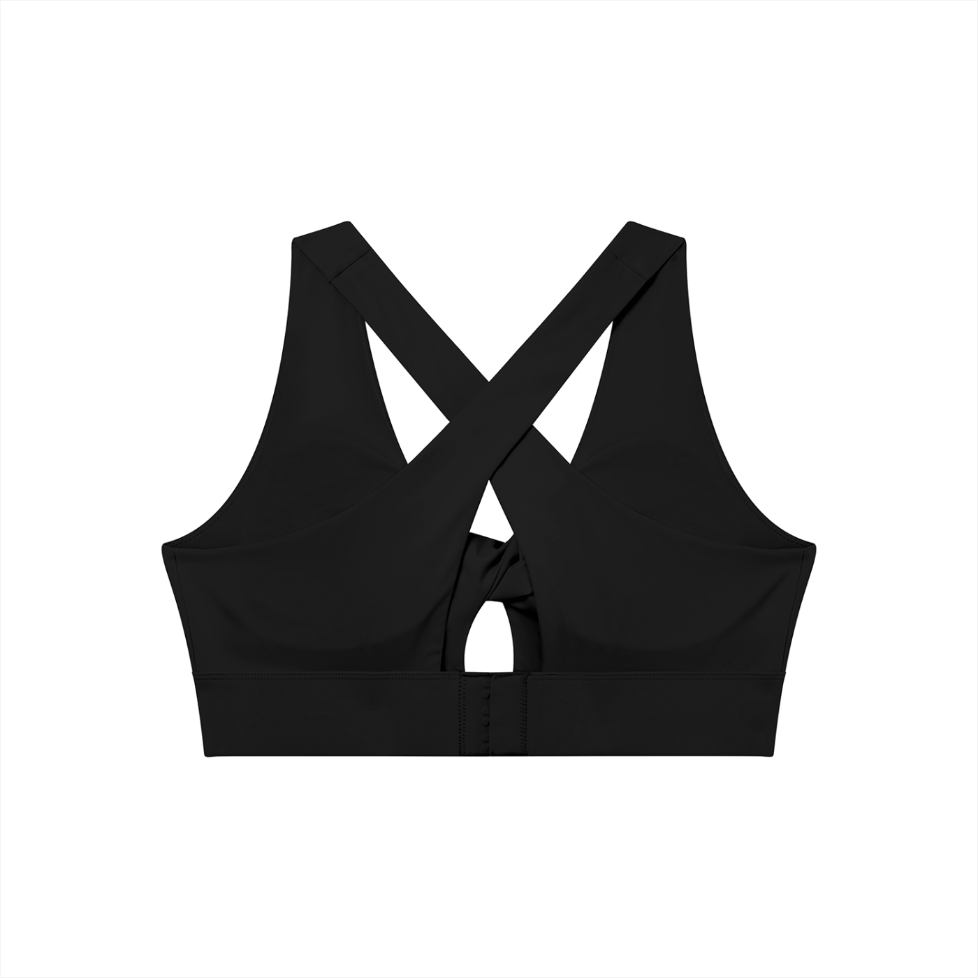 AUVREN Eclipse Twist-Front Sports Bra