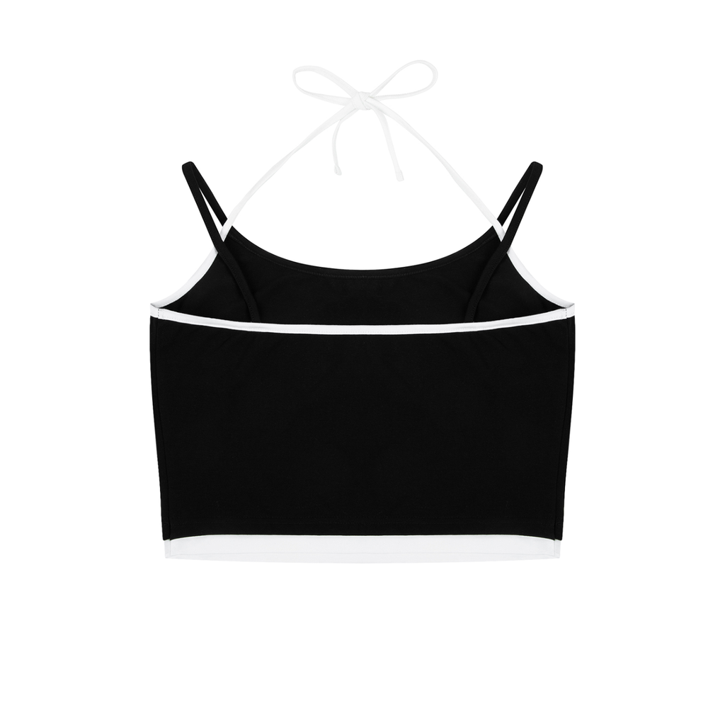 AUVREN Riviera Contrast-Tie Cami Top