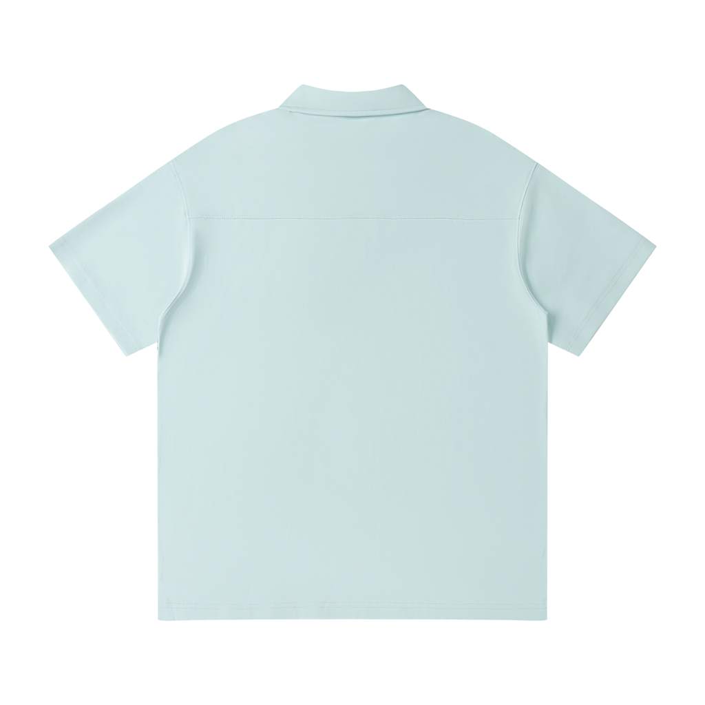 AUVREN Axis Zip Performance Polo