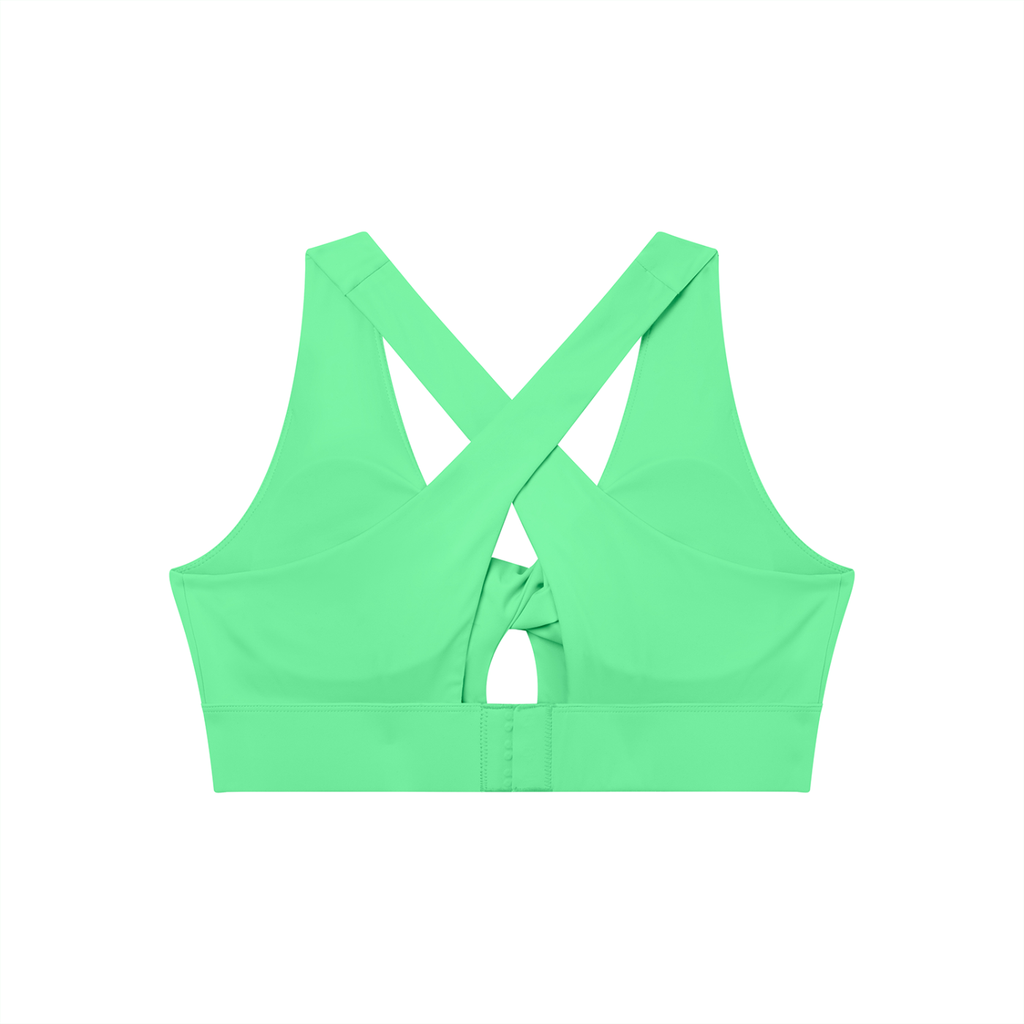 AUVREN Eclipse Twist-Front Sports Bra