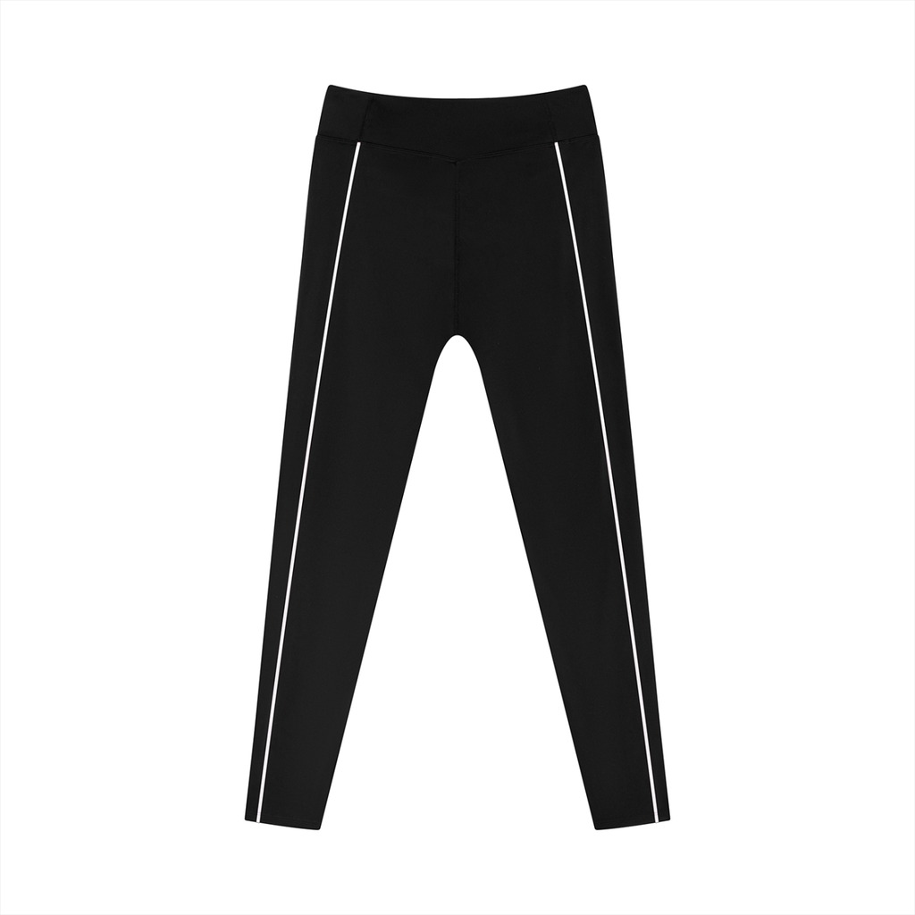 AUVREN Velocity Contrast-Pipe Leggings