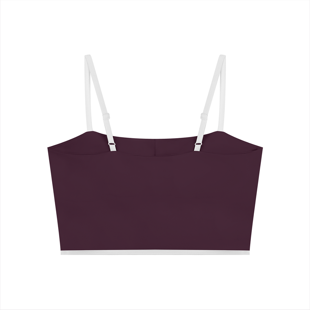 AUVREN Élan Contrast-Trim Sports Bra