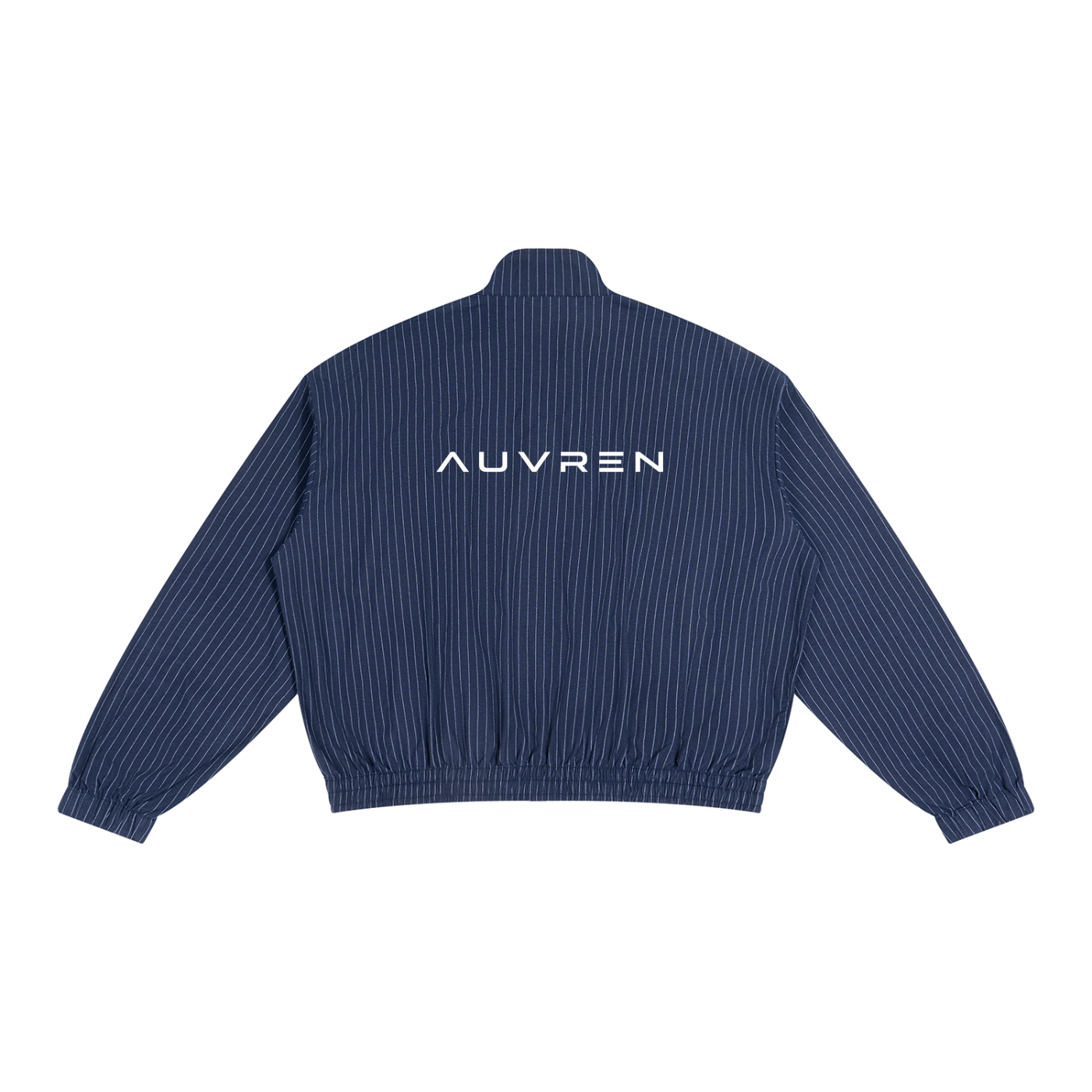 AUVREN Pinstripe Motion Track Jacket