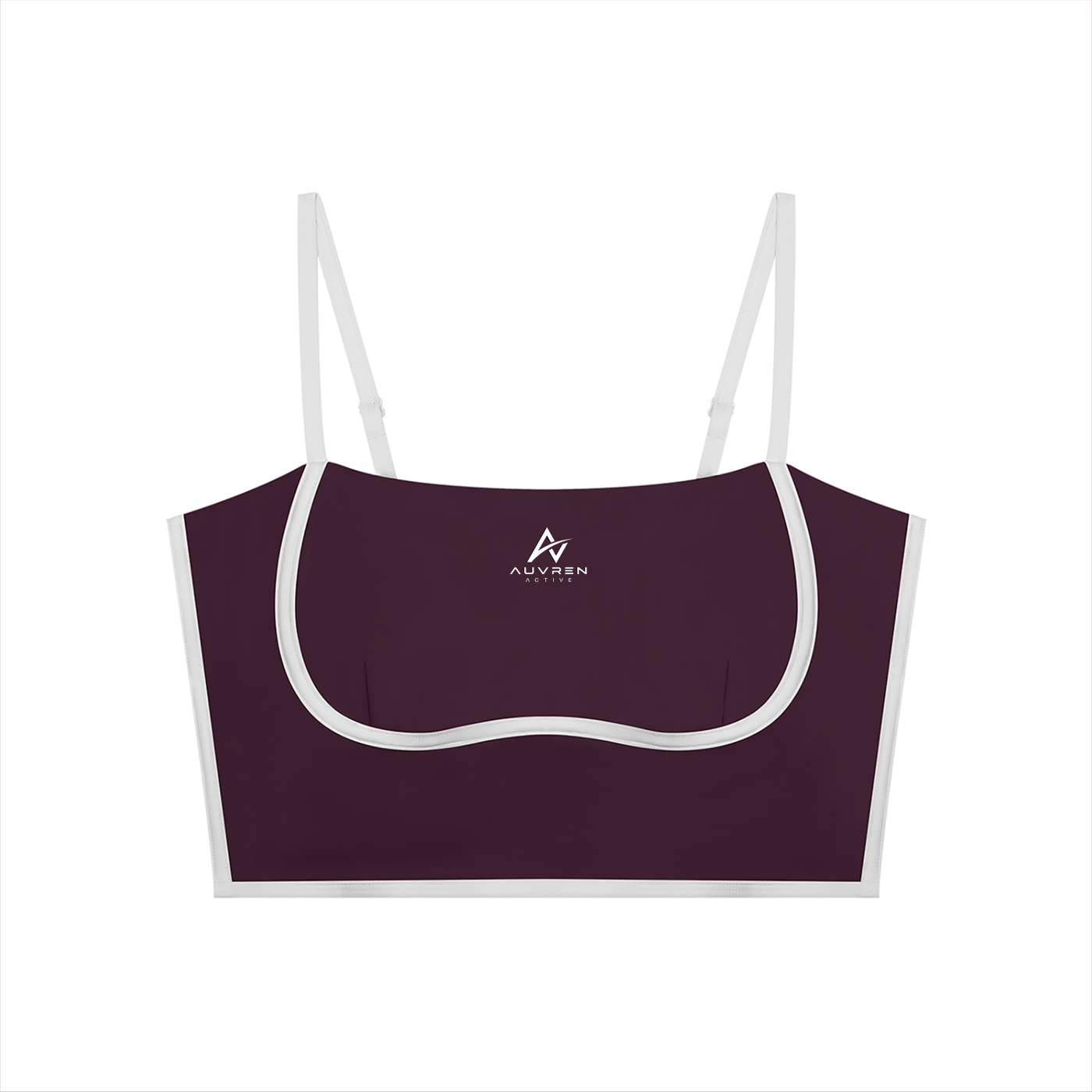 AUVREN Élan Contrast-Trim Sports Bra