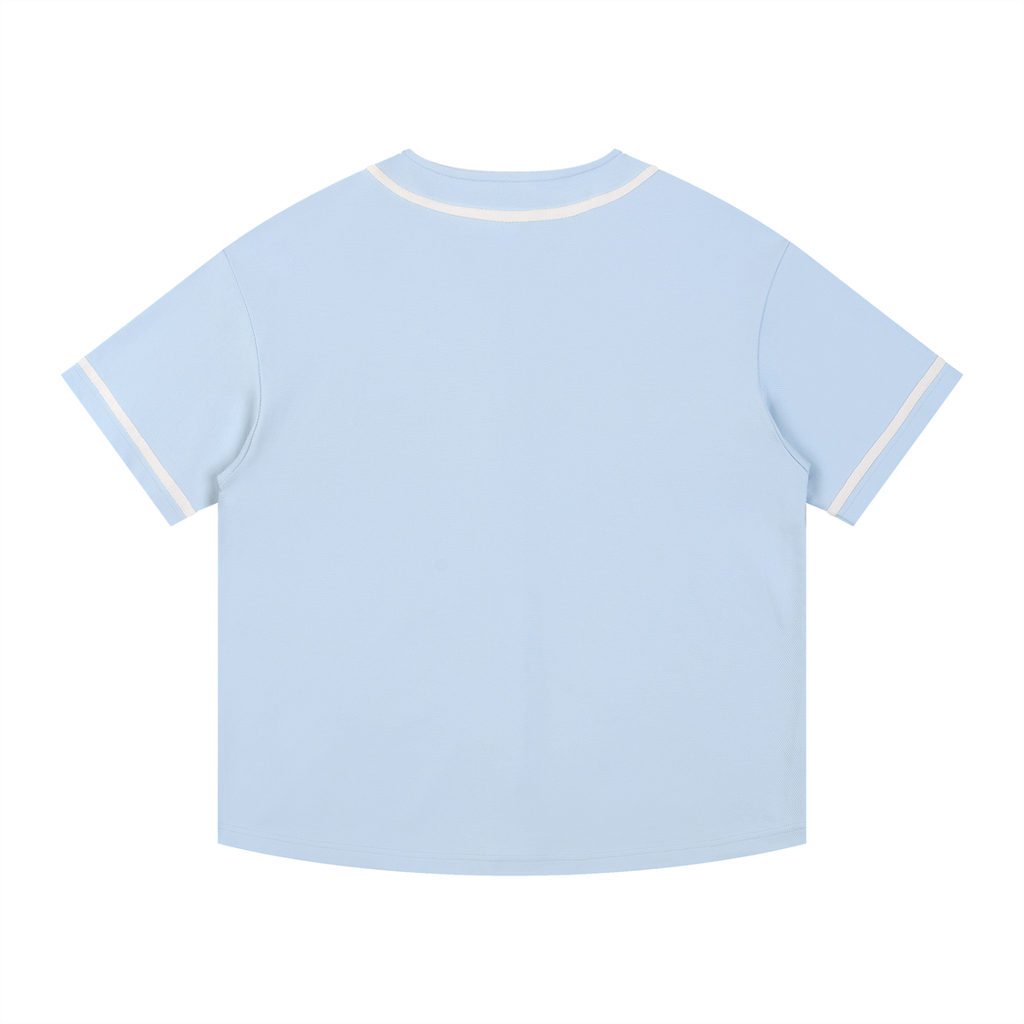 AUVREN Varsity Court Button Jersey