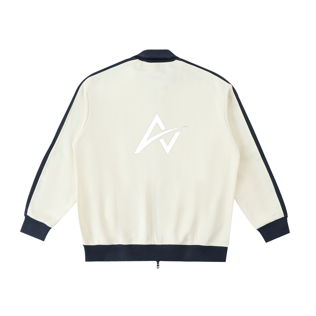AUVREN Contrast Line Track Jacket