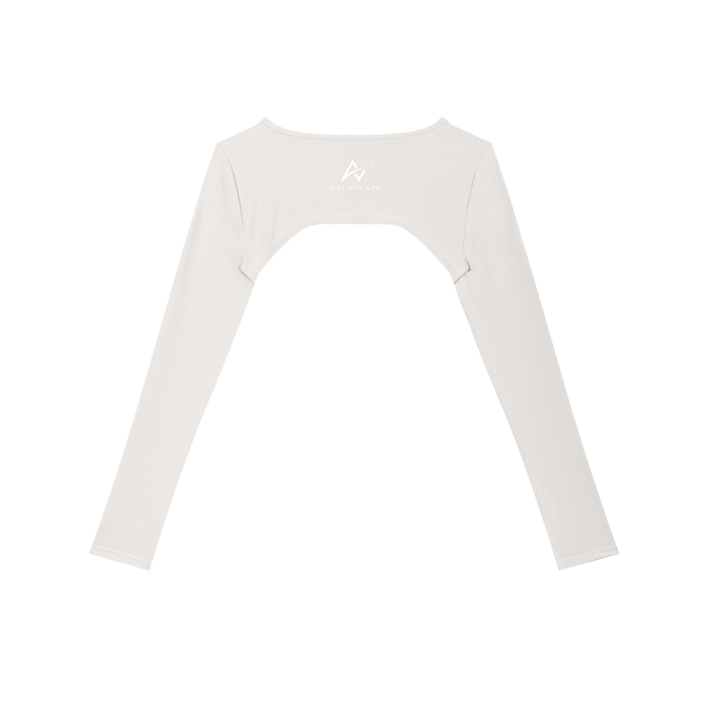 AUVREN Halo Cropped Performance Shrug