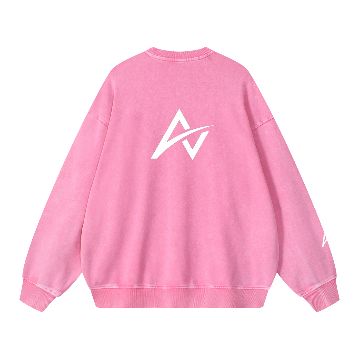 AUVREN Coreline Washed Oversized Crewneck