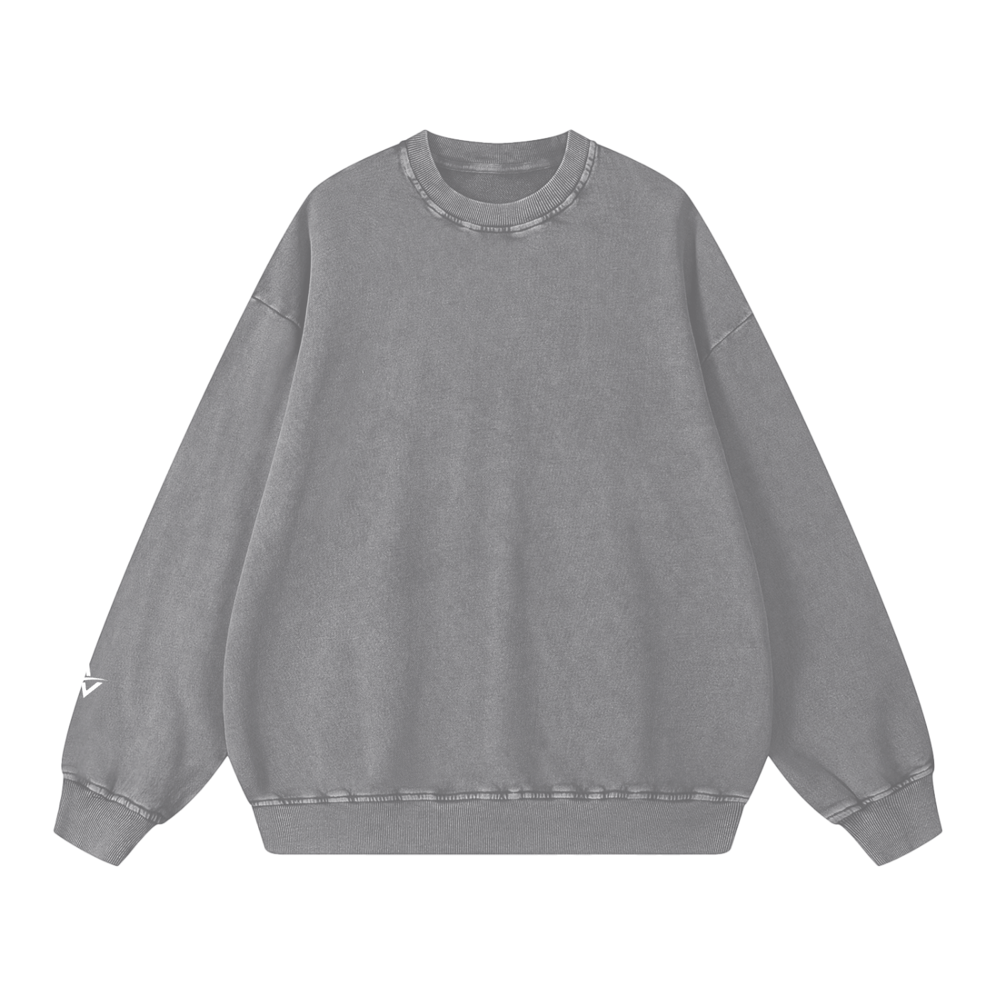 AUVREN Coreline Washed Oversized Crewneck