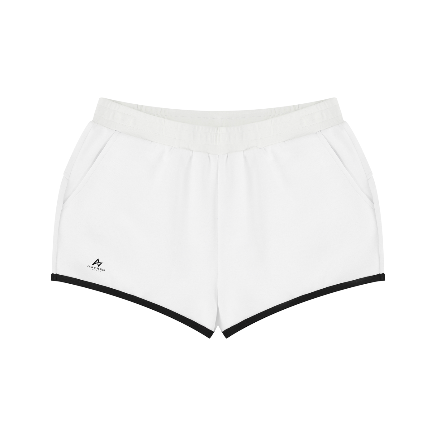 AUVREN Tempo Contrast-Trim Running Shorts