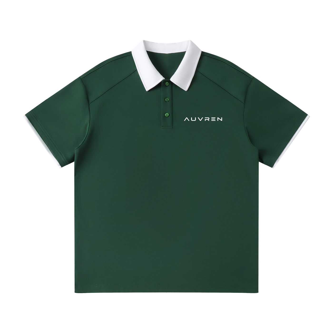 AUVREN Amethyst Contrast Performance Polo