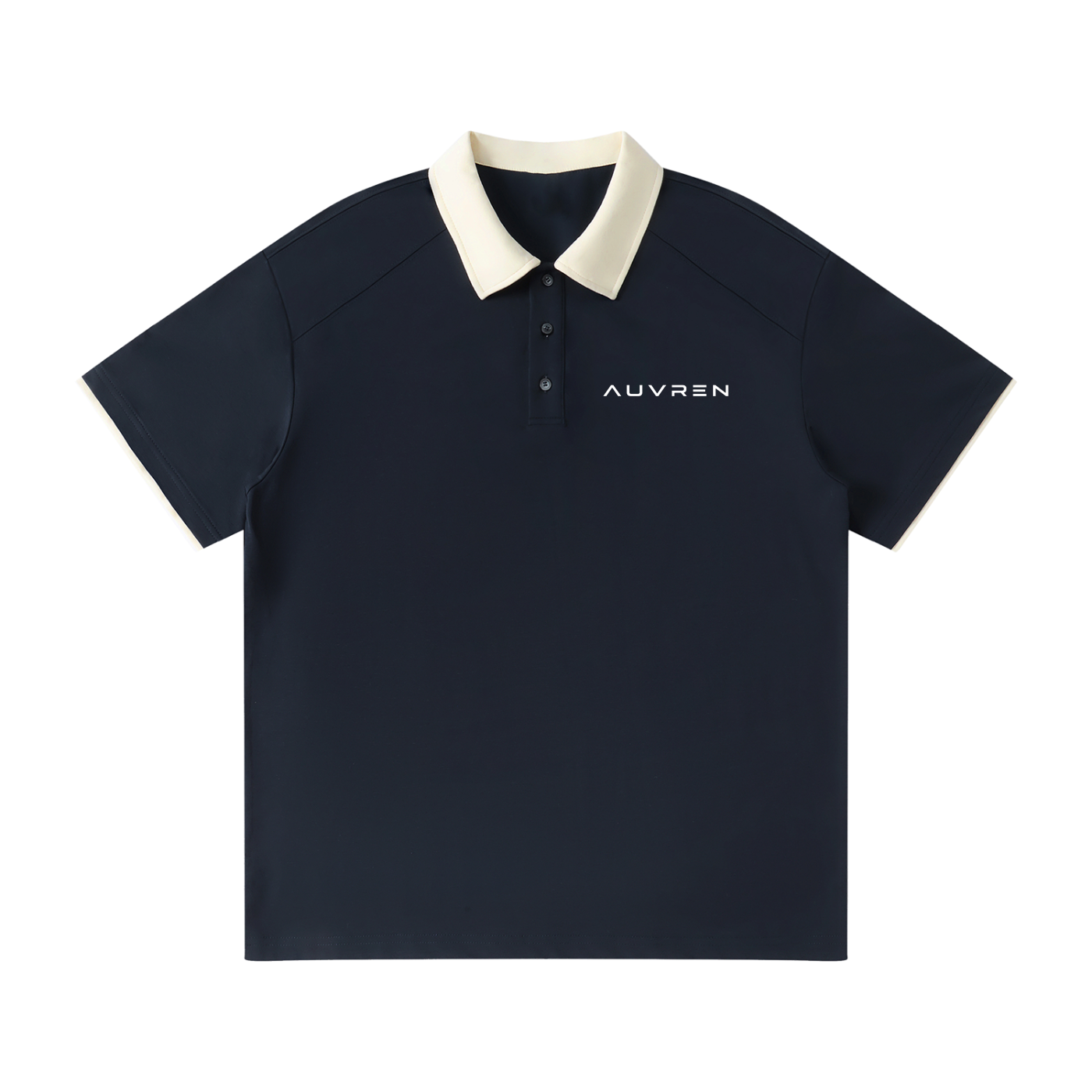 AUVREN Amethyst Contrast Performance Polo