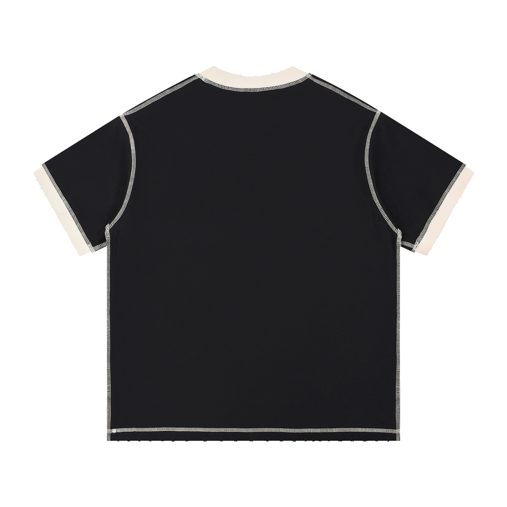 AUVREN Relay Contrast Seam Tee
