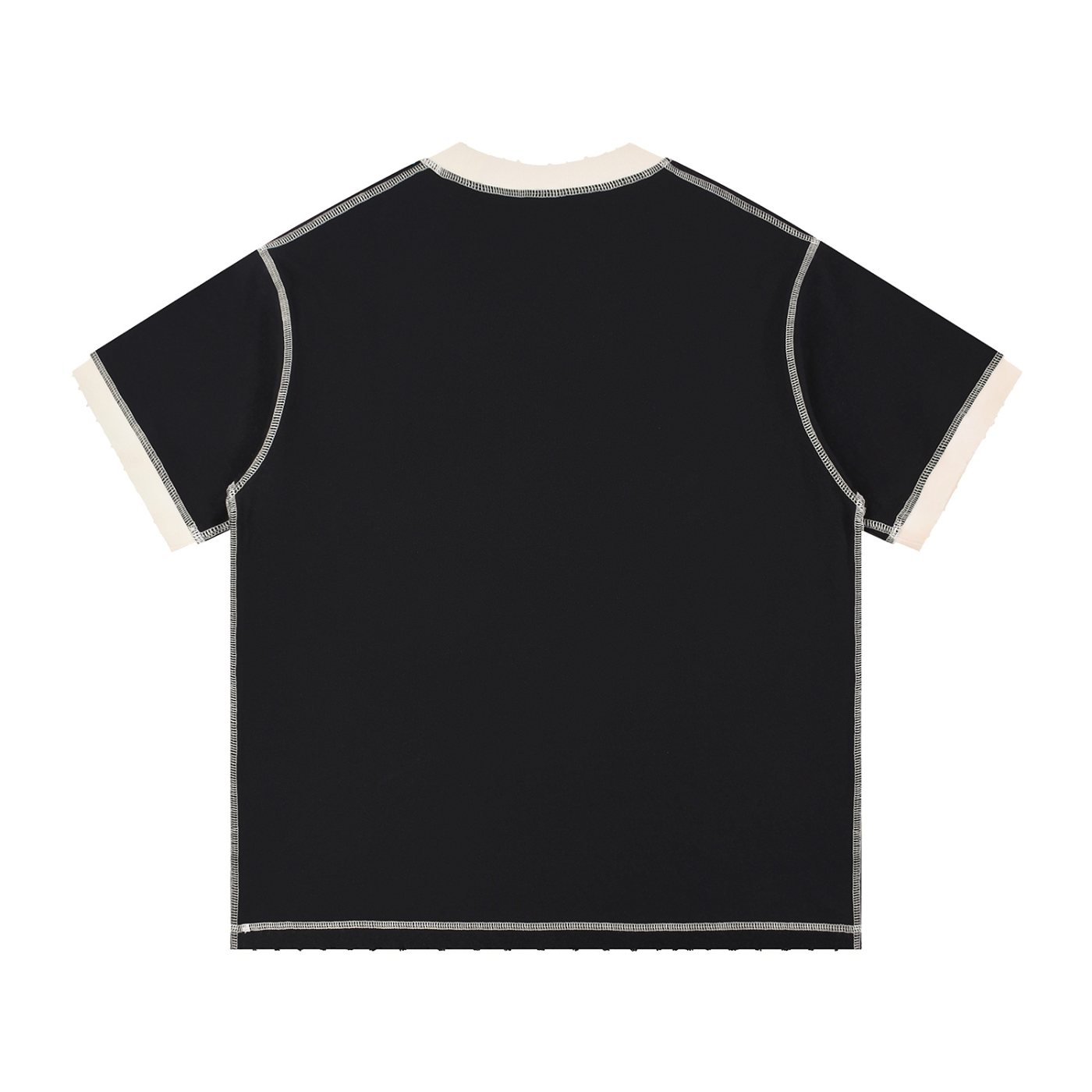 AUVREN Relay Contrast Seam Tee