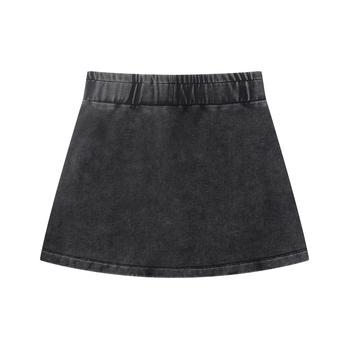 AUVREN Shadow Wash Mini Skirt