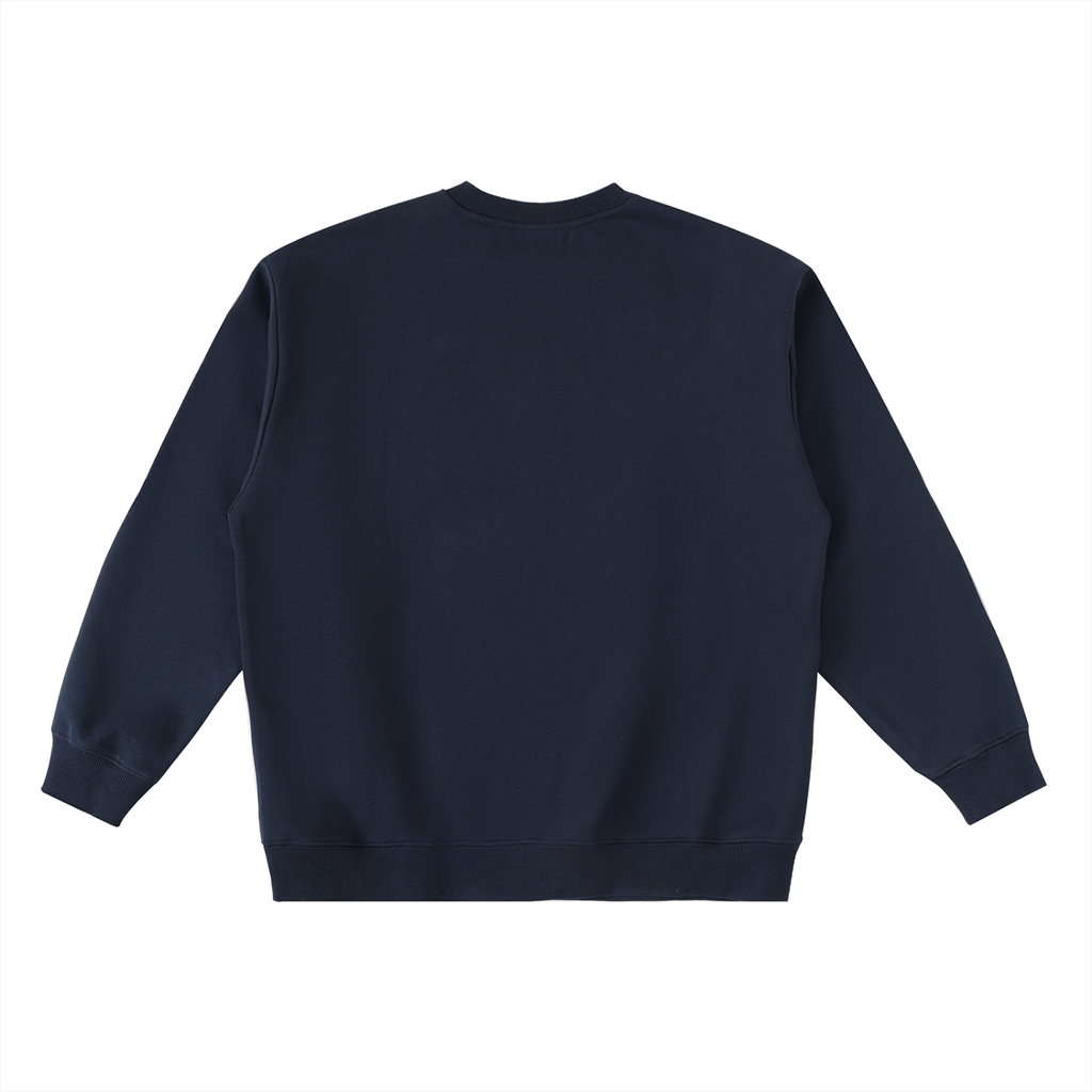 AUVREN Tempo Contrast-Arc Crewneck