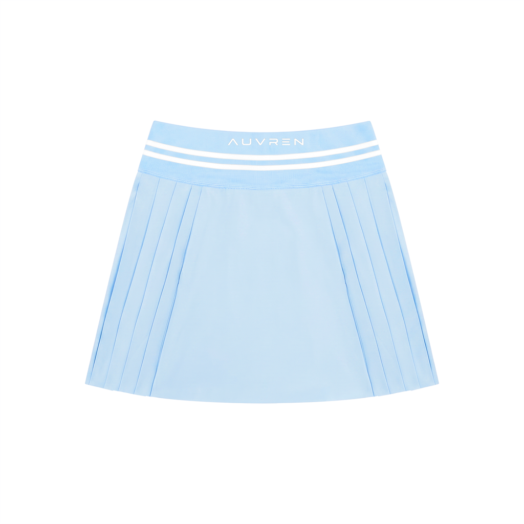 AUVREN Skyline Pleated Court Skirt