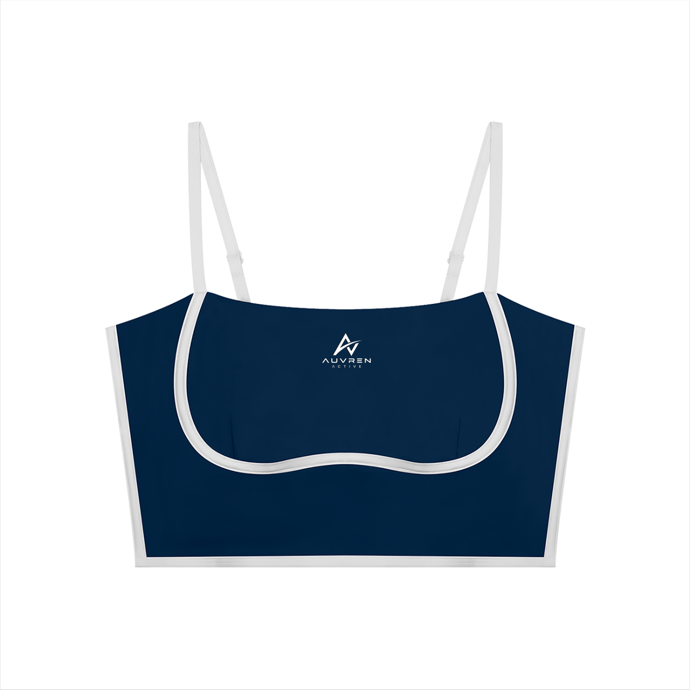 AUVREN Élan Contrast-Trim Sports Bra