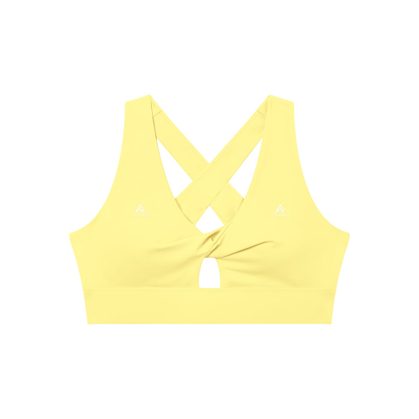 AUVREN Eclipse Twist-Front Sports Bra