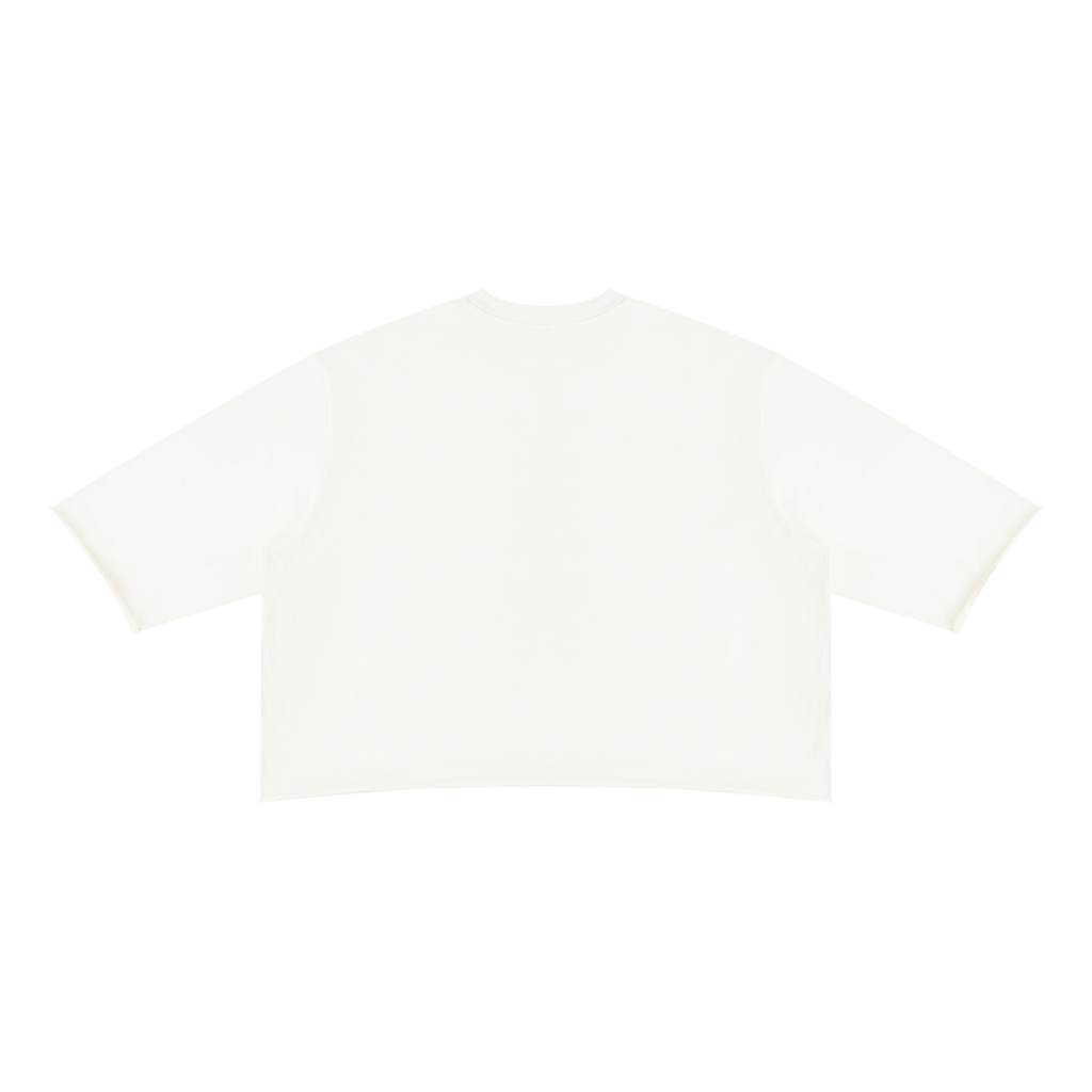 T-shirt crop top à bords francs AUVREN